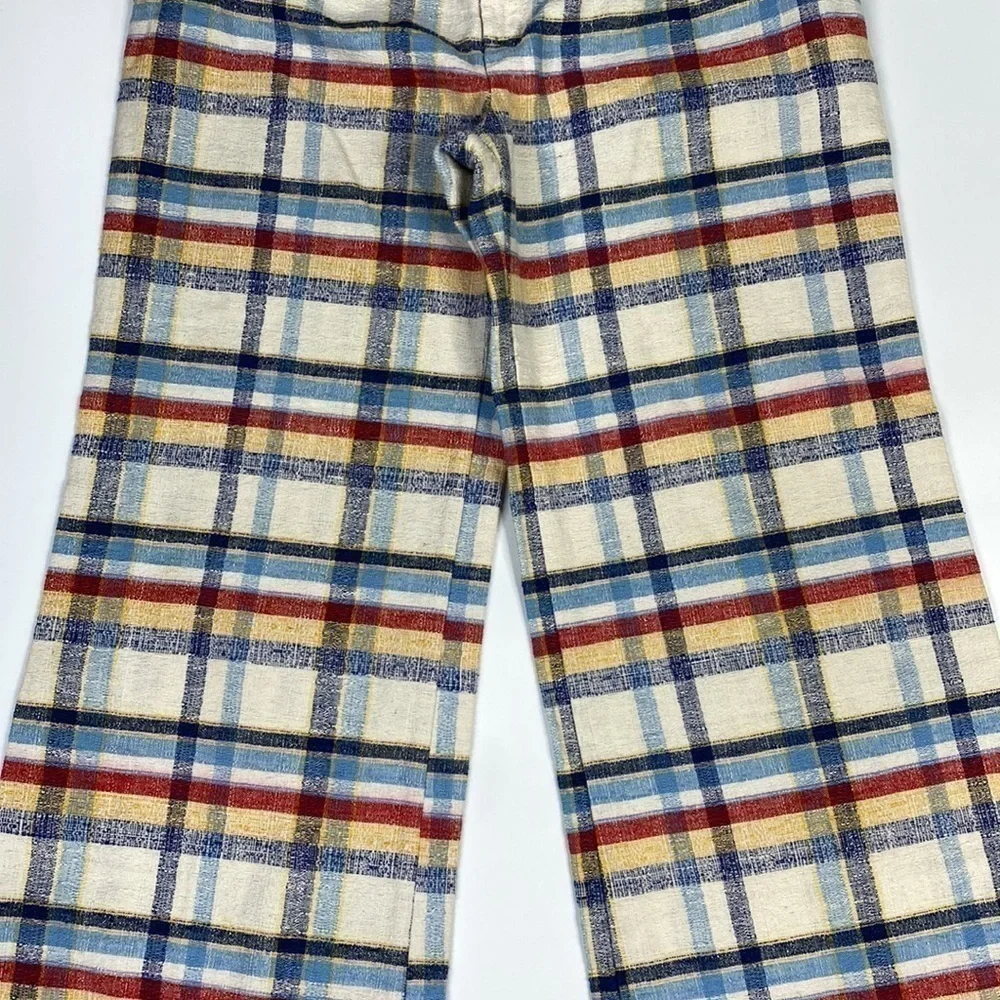 Vintage Levi's For Me Flared Red White Blue Pants 30x30 RARE